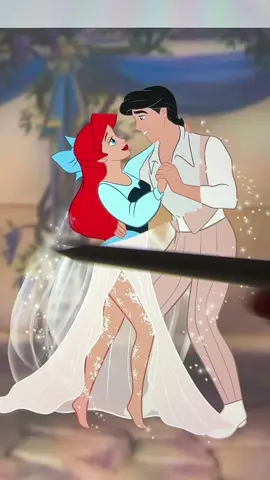Glowup Ariel and Eric ✨ #art #disney #GlowUp #digitalart #fyp 