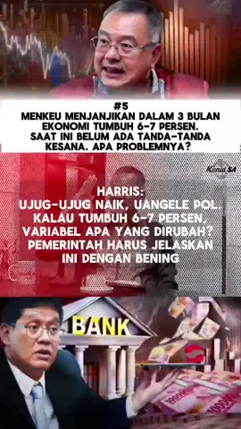 MENKEU MENJANJIKAN DALAM 3 BULAN EKONOMI TUMBUH 6-7 PERSEN. SAAT INI BELUM ADA TANDA-TANDAKESANA, APA PROBLEMNYA.? #dpcpdipkabtegal  #pdipjateng  #dpppdiperjuangan  #dprri  #mprri 