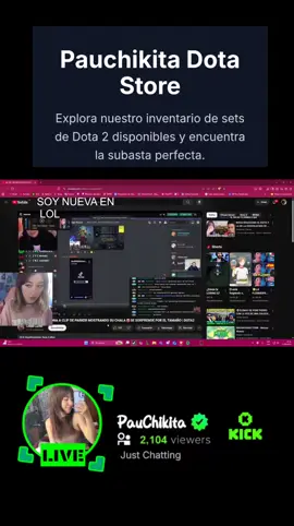 Mostrando g4mpi así se juega mejor 🤣 #live  #kick #kickperu #dota2 #stream @PauChikita__ 
