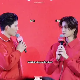 Vô tình chạm mắt nhau thui mà ngại cỡ đó 🫣 Mình 5 năm ròi mà 😳 #keodeo✨ #pondphuwin #ppnaravit #phuwintang #COKERecycleMePondXPhuwin 