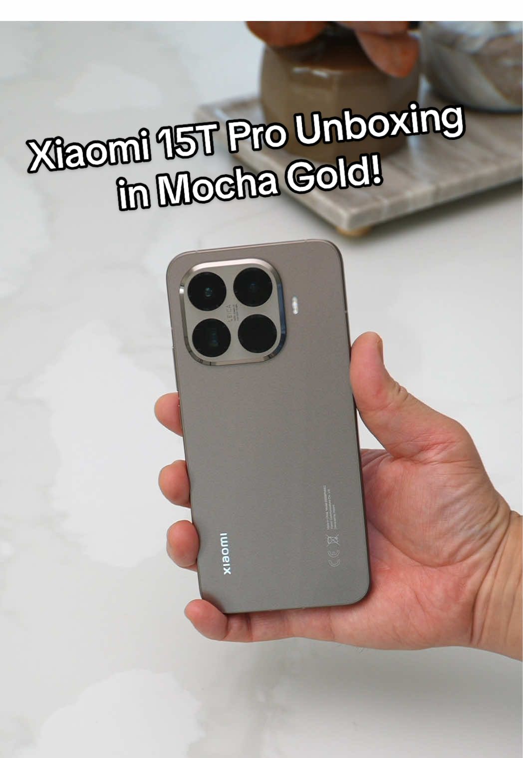 Xiaomi 15T Pro Unboxing in Mocha Gold! 5X telephoto camera that zooms up to 100X powered by the Mediatek Dimensity 9400+. 5500 mah battery with a larger 6.83” 144hz Display for a great price. Is this your next smartphone? #Tech #technology #xiaomi #xiaomi15tpro #unboxing 