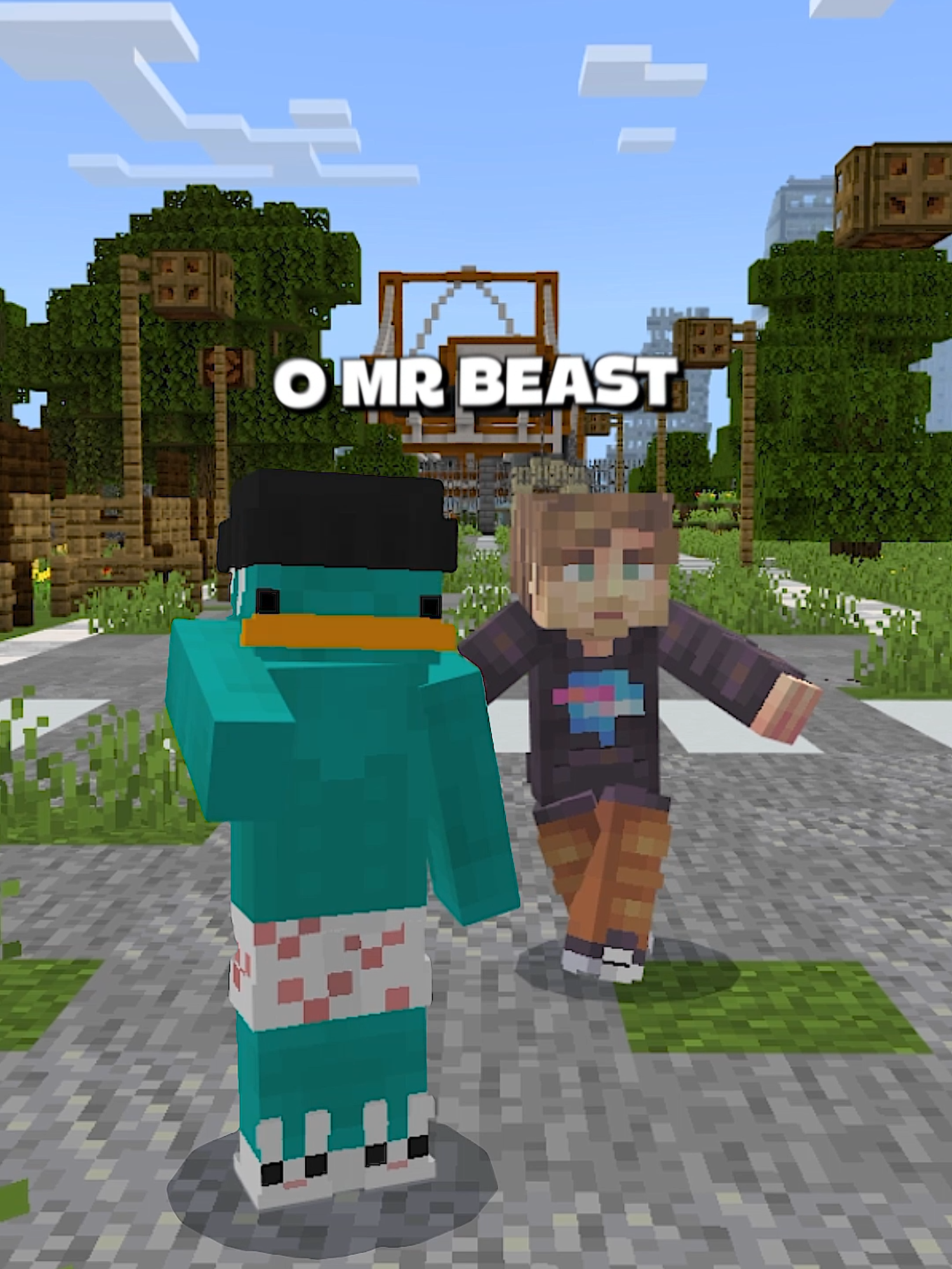O MR BEST DEU 100 MIL DOLARES PRA QUEM SOBREVIVESSE 100 DIAS NO MINECRAFT HARDCORE #Minecraft #fyp #minecraftpe