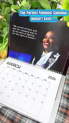 The perfect Feminist Calendar doesn't exist... #feministcalendar #female #2026calendar #wellbehavedwomenrarelymakehistory #calendar 