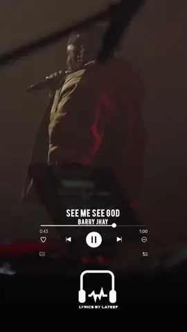 See me see God (Lyrics) Barry jhay 🎶 ♥️  #seemeseeGod #lyrics #barryjhay #fyp #afrobeats 