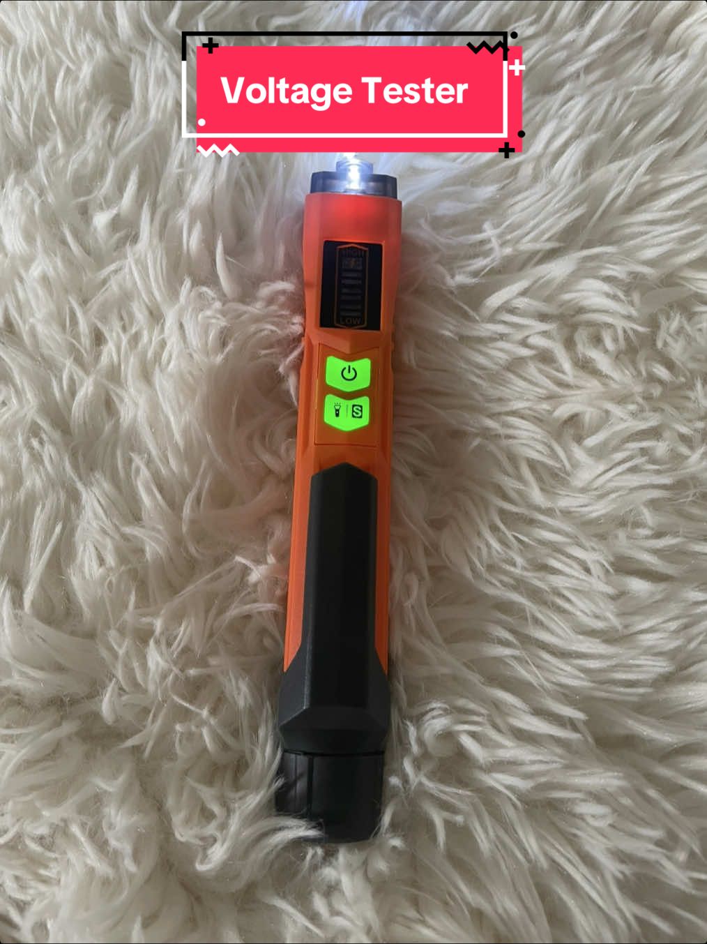 Neoteck Voltage Tester Pen | 12-1000V / 48-1000V AC | Adjustable Sensitivity 🔌 Non-Contact Voltage Detection – Stay safe with hands-free testing 💡 Live/Null Wire Identification – Instantly spot live wires with LED + Beep alert ⚡ Adjustable Sensitivity – Tailor detection to fit your needs (12-1000V or 48-1000V) 🛠️ Essential Tool for Electricians & DIYers – Compact, accurate, and easy to use ✅ Auto Power Off + LED Flashlight – Work smart, even in the dark. #fyp #voltagetester #electrician #gadgetgoals #diyproject 