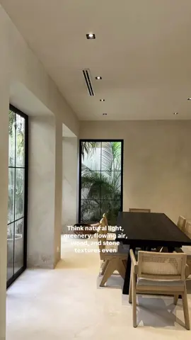 Your home can shape how you feel 🌿 The design style most linked to less stress and better focus isn’t minimalism or maximalism — it’s biophilic design. Think natural light, greenery, fresh air, and wood textures. These aren’t just pretty details. They’re cues your brain evolved to read as safety and calm. Designing with nature isn’t just aesthetic, it’s wellness at home #homedesign #interiordecor #wellness #lifestylecontent #healthyliving 