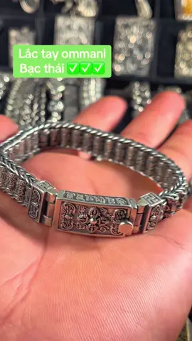 Lắc tay ommani bạc thái ✅✅✅#s925silver #s925 #bacthai #xuhuong #jewelry 