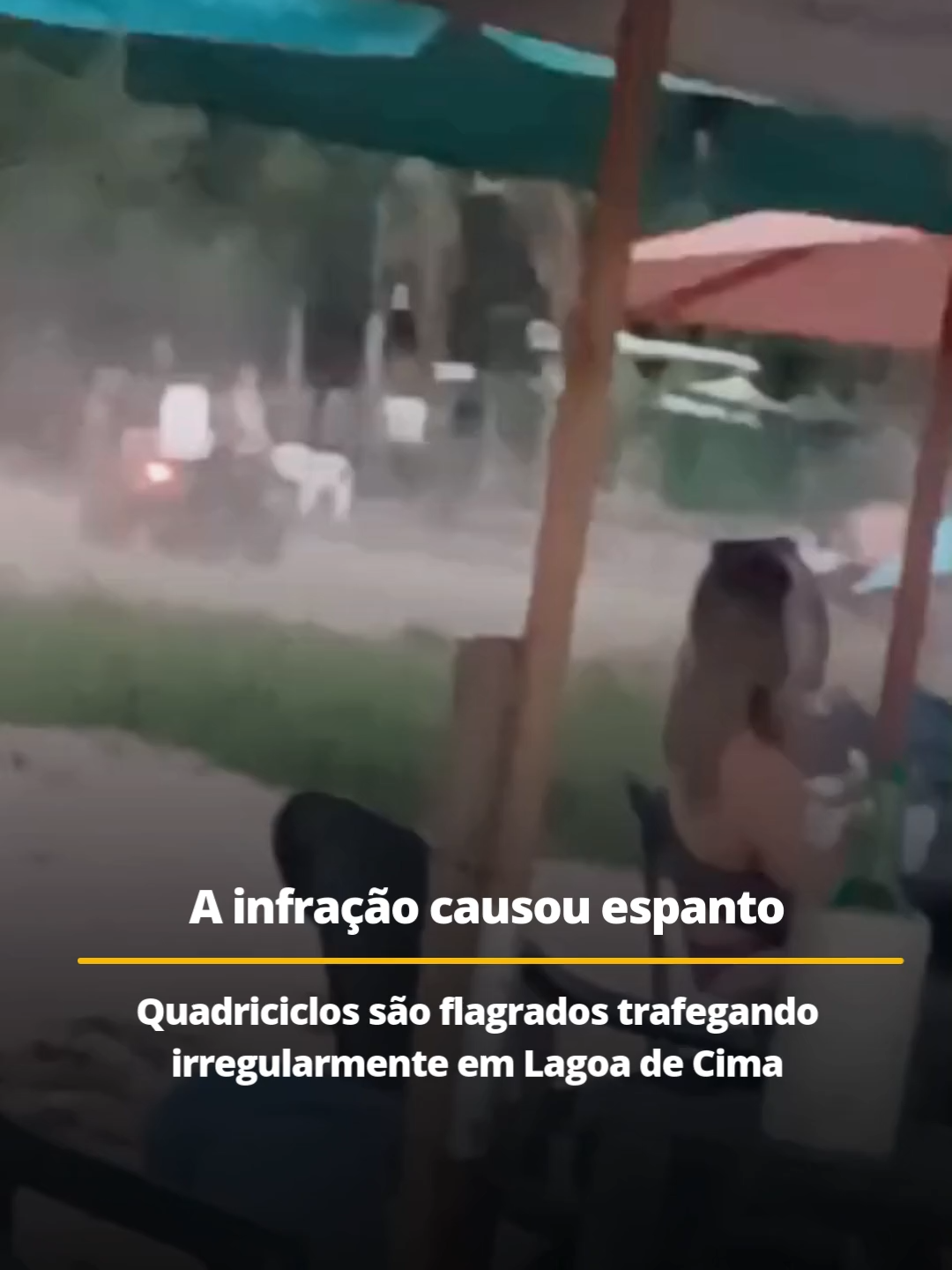 👉 Um flagrante de quadriciclos trafegando irregularmente foi feito nesta semana, na região de Lagoa de Cima, em #Campos. A infração causou espanto nos frequentadores, que disseram que não foi a primeira vez que aconteceu. Recentemente, a Folha mostrou um #carro dentro da água e circulando também pela faixa de areia também na lagoa da planície goitacá.  📸 Inter TV 📲 Leia a matéria completa em folha1.com.br (link na bio e nos stories)