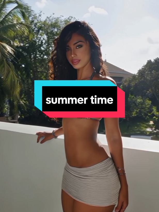 Summer time#Bikini #fashion #outfitideas #model #fyp 