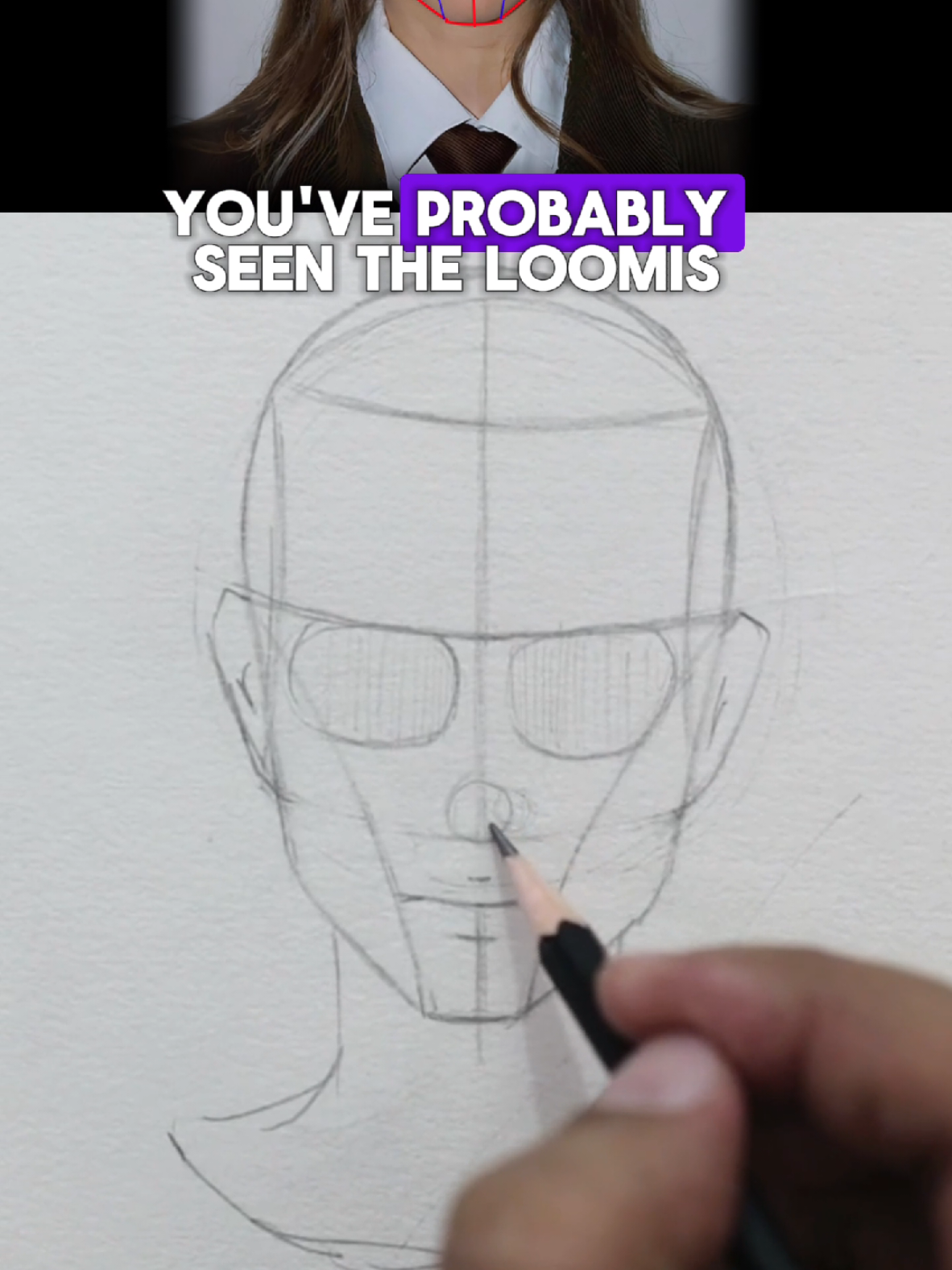 Master Face Drawing – Start Today 🎯 Having trouble nailing the right proportions? I’ll show you how to map out any face with clear, simple steps — no guesswork needed. 🎓 Ready to level up your portraits from zero to pro? Get my full portrait drawing course (English dubbed) now — special discount for a short time! 🔗 Link in bio #howtodraw #drawing #draw #arttutorial #pencildrawing 