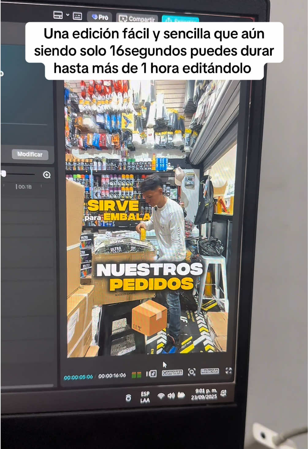 Un poco de mi trabajo como editor 😉 #editor #edicion #capcut #filmakers #filmaker 