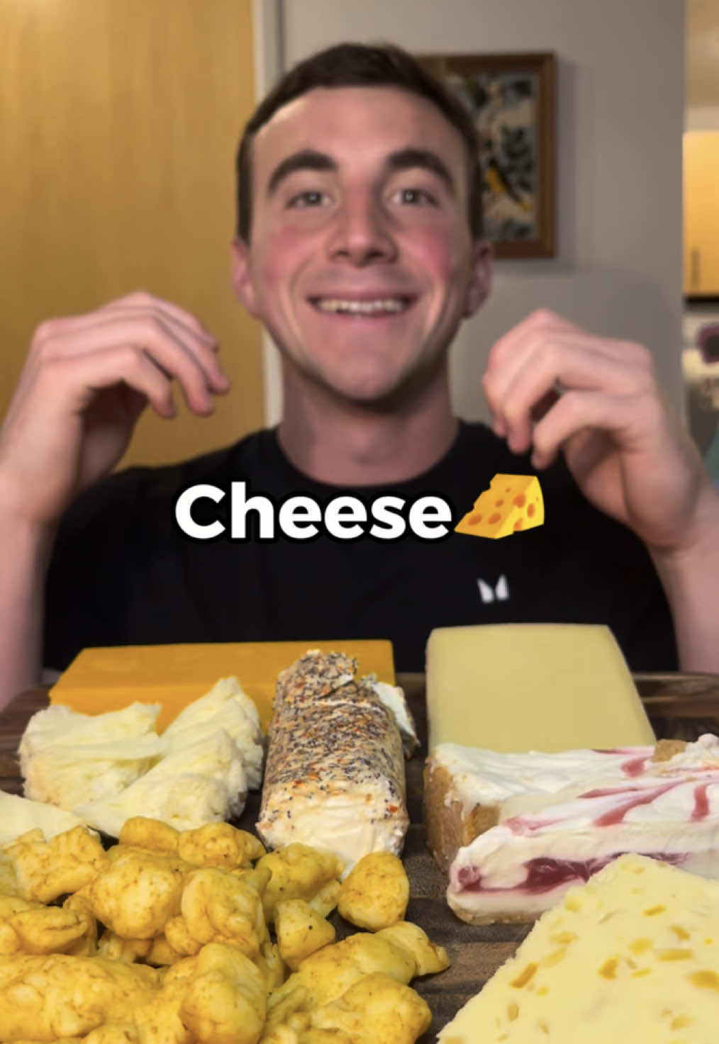 Let’s Eat Some Cheese 🧀 #cheese #cheeseboard #mukbang 