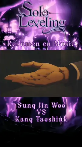 Resumen en Music - Sun Jin Woo vs Kang Taeshink #sololeveling #sololevelingedit #sololevelingmanhwa #sololevelinganime 