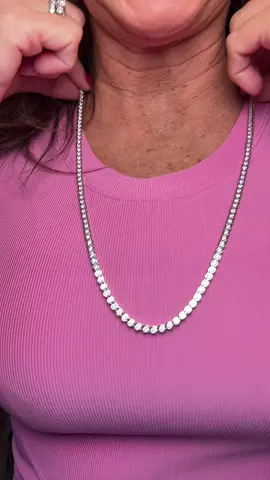 #tennisnecklace 