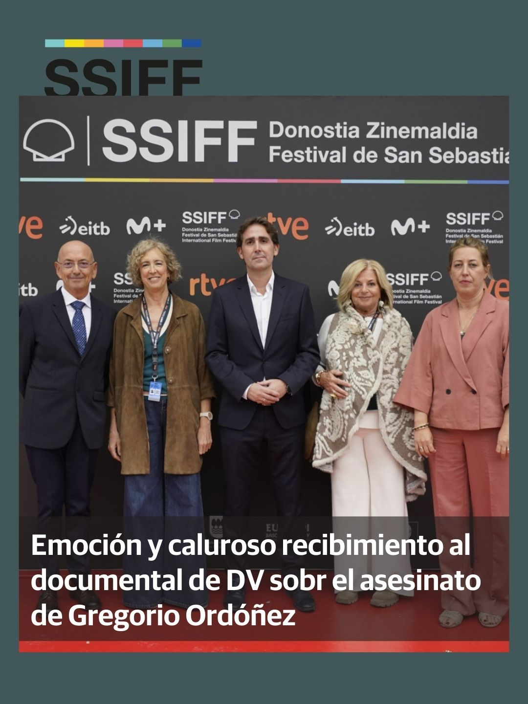 Emoción y caluroso recibimiento al documental de DV sobre Gregorio Ordóñez en el Zinemaldia. El pase en los cines Príncipe de 'Gregorio Ordóñez, el asesinato que despertó la rebelión contra ETA', ha emocionado a los asistentes, que han alargado el coloquio posterior más de media hora. #sansebastian #donostia #73SSIFF #donostiazinemaldia #zinemaldia #cine #SSIFF #festival #cultura #gipuzkoa #politica #ordoñez #ETA #historia #memoria
