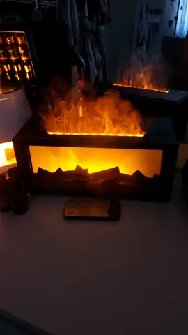 Amazing low price on this beautiful fireplace diffuser with 3 oils & free shipping!  #diffuser #diffuseroil #aromatherapy #homedecor #tiktokshopcreatorpicks 