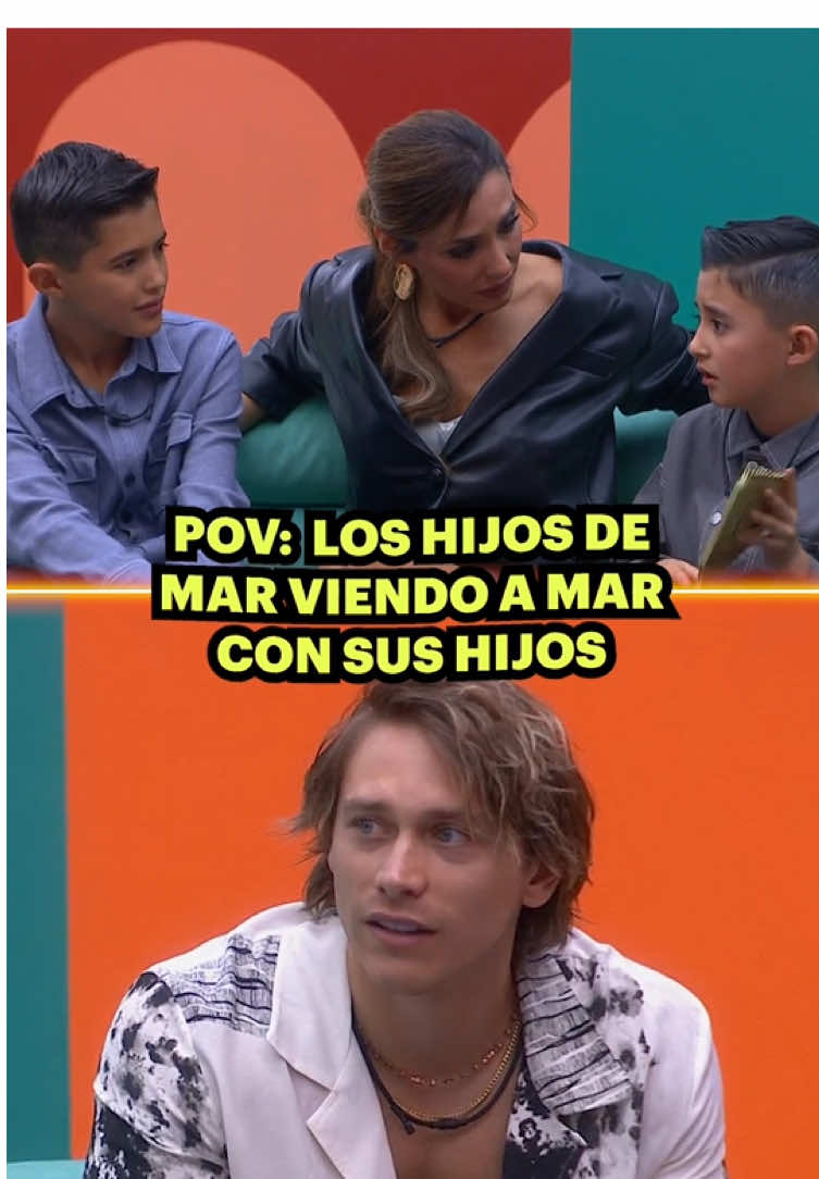 Los hijos de @MARCONTRERASOF  viendo como su mamá tiene otros hijos 😳 Si quieres ver el momento COMPLETO, suscríbete ya a @ViX y no te pierdas de nada con el 24/7 🔥 #LaCasaDeLosFamososMx  rumbo a la final, disponible también en #LasEstrellas y #Canal5 #Editorial #M