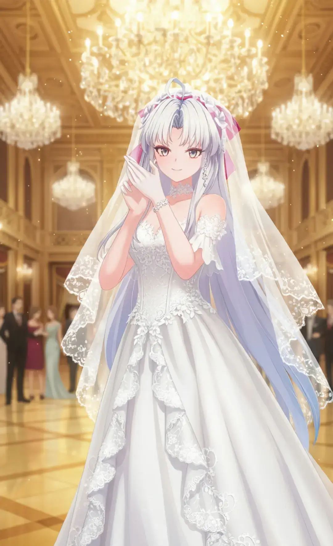 #wuwa #wutheringwaves #animegirl #dress #wedding 