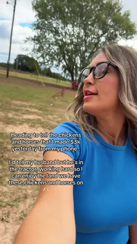 Truth is, I’m just a small-town SAHM living in an old ranch house with a yard that’s far from Instagram-aesthetic. My kids play outside, the laundry piles never end, and 9 months ago we were drowning in debt with my husband’s income not quite covering everything. I took a leap on a side hustle with no degree, no following, and zero experience. Because I said yes, I now have $500–$3,000 days working from my phone while still living this simple life I love. If you’ve ever wondered if an ordinary mama from the middle of nowhere can build something extraordinary—you’re looking at proof.