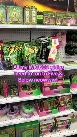 Don’t be looking under my nails 💅 #wickedmovie #wicked #fiveandbelow #fyp #dealsforyoudays 