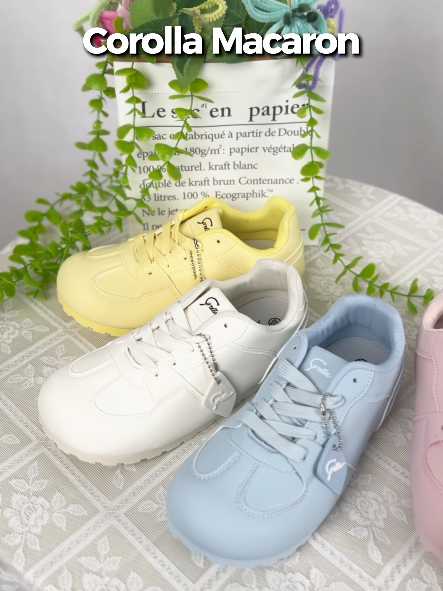 HARI INI SAJA!😱 Beli Corolla Macaron bisa dapatin kaos kaki! Buruan cek keranjang kuning sekarang juga!😍 #SepatuCorolla #sepatumurah #TikTokShop #OOTD #OOTDReady #GirlsStyle #FYP #fashionwanita #sepatu #fashiontiktok #sepatuanak #sepatungampus #corollashoes #sepatuolahraga #sneakers #sepatucowok #sepatuwanita #belilokal #sepatuvelcro #AlFashionCapCut