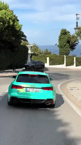 La bête 💚🩵🇩🇪#rs6 #location #bolideallemand #audi #audirs 
