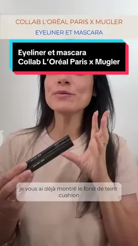 Avez-vous vu passer cette collab entre L’Oréal Paris et Mugler ? 🤩 Vraiment, les produits sont trop sympas ! Et si vous voulez commander ce duo eye-liner + mascara, vous pouvez le faire à partir de cette vidéo en cliquant sur le panier orange en bas à gauche 👆 #lorealparisxmugler #Eyeliner #mascaravolume #makeup #maquillage @L’Oréal Paris 