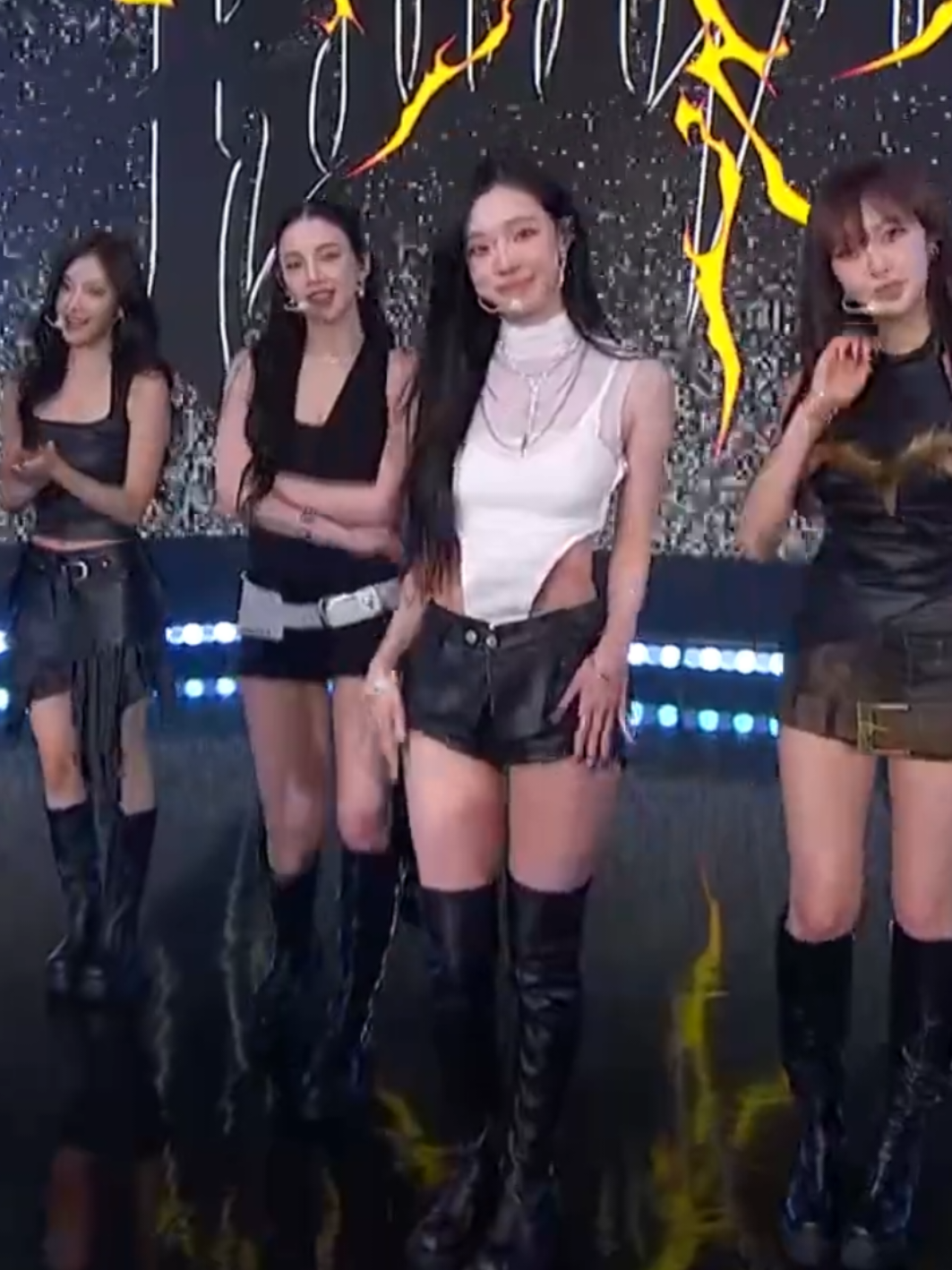 aespa slays ‘Rich Man’ on The Jennifer Hudson Show 🔥💙 #카리나 #aespa #KARINA #yoojimin #fyp