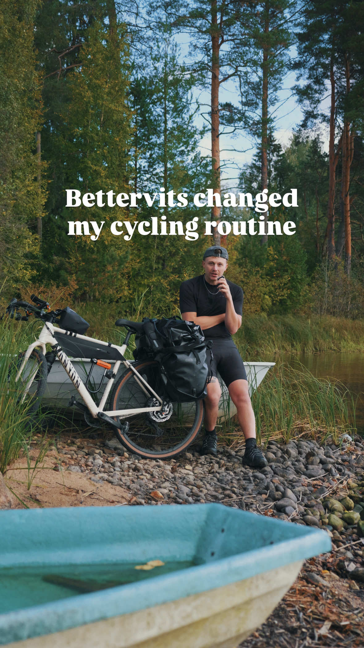Using bettervits creatine has honestly changed my cycling game 💪💪  Get 15% off sitewide when you use my code AdamB15  #ad @Bettervits 