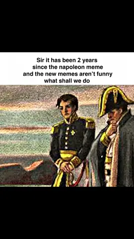 Napoleon meme was peak TikTok should bring it back #fyp #foryoupage #napoleon #relatable #meme 