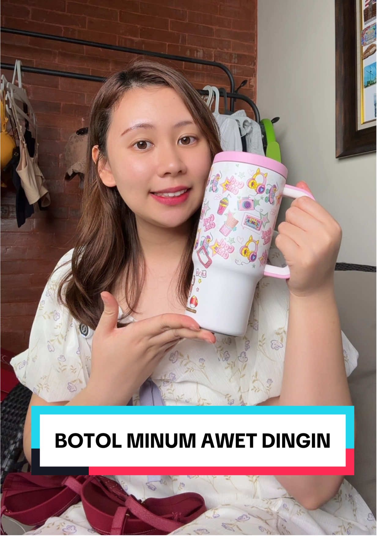 Rekomendasi botol minum awet dingin #botolviral #meoky #botolminum #botol1liter #botolminumanak 