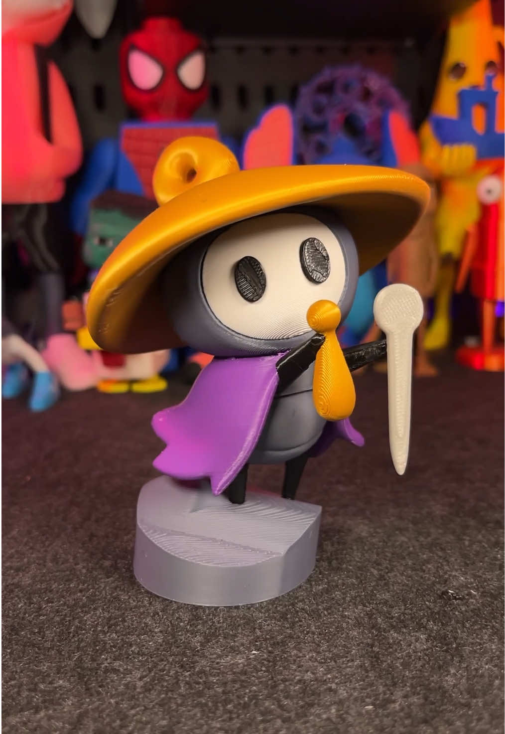 3D Printed Sherma from Hollow Knight Silksong🎶 📁Model STL: LINK IN BIO 🧊Build Plate: Panda CryoGrip Pro Glacier by @bigtreetech_biqu (Link in bio) 🧶Filament: @eSUN 3D Printing PLA+ & @3DPower Filament PLA (Link in bio) Don’t forget to like, subscribe, and comment on what to print next!✨ #3dprinting #asmr #DIY #hollowknight #sherma