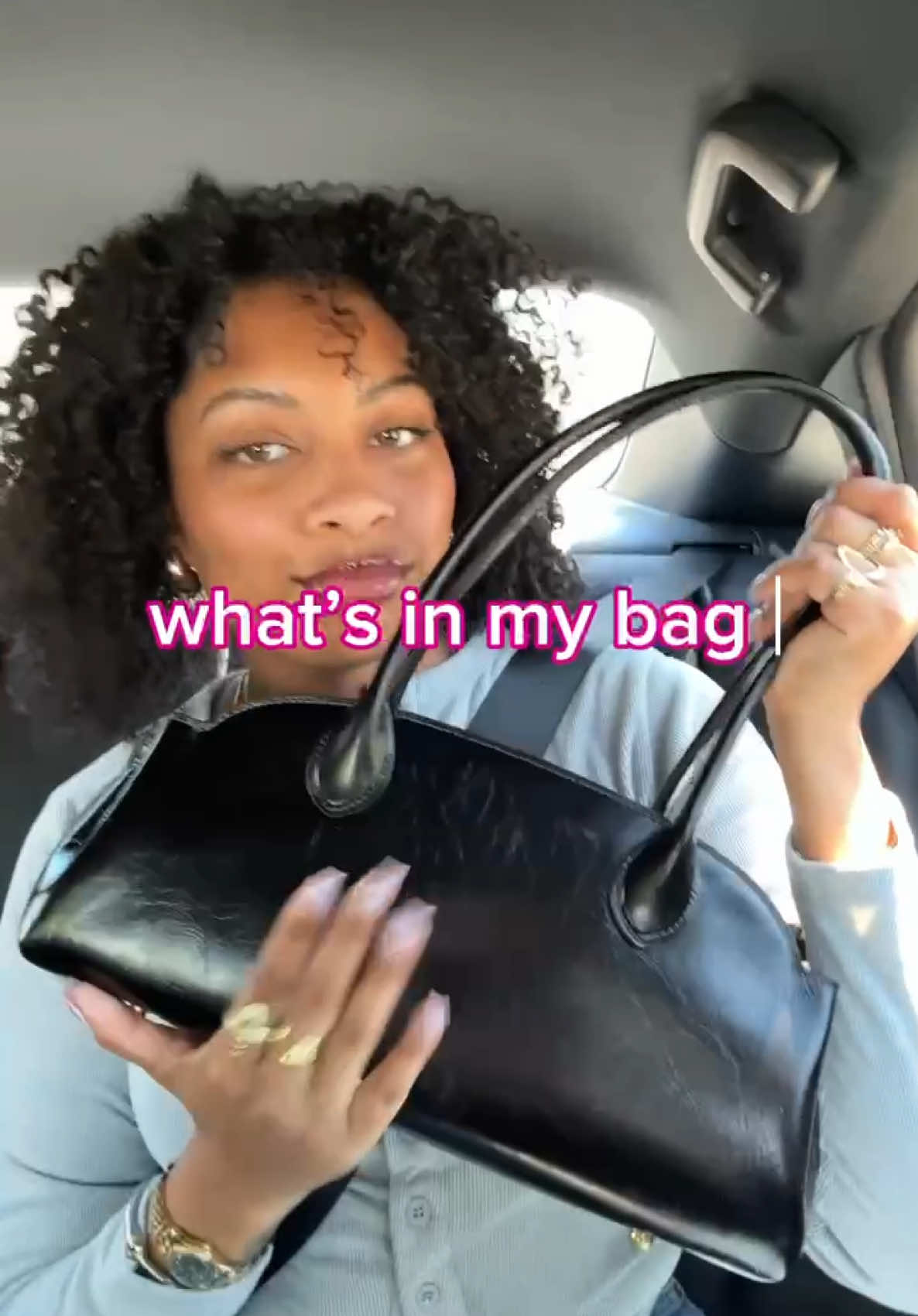 when the lyft ride turns into show and tell✨