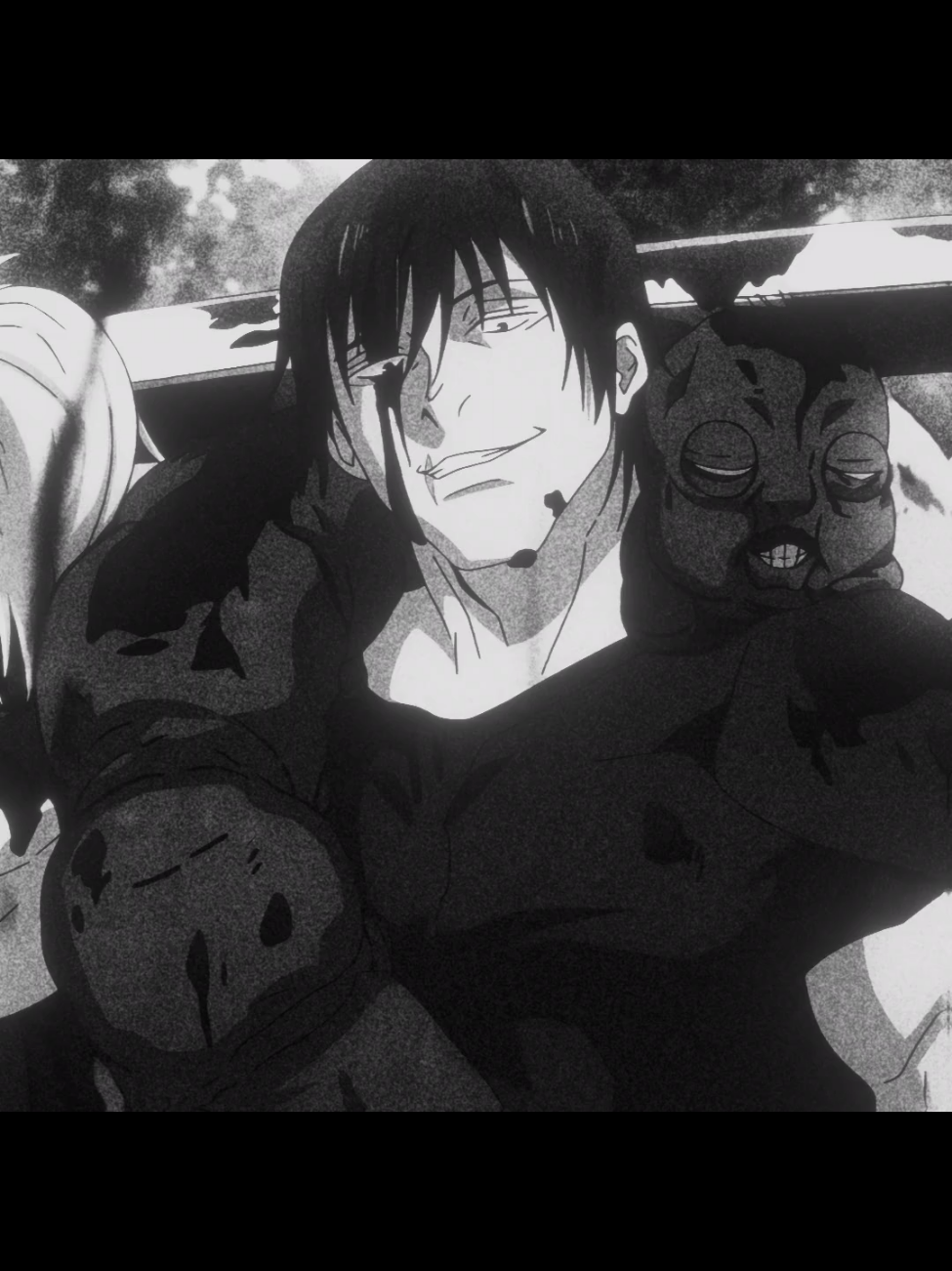 One of the best characters in the new generation of anime #toji #tojifushiguro #jujutsukaisen #sukuna #gojo 