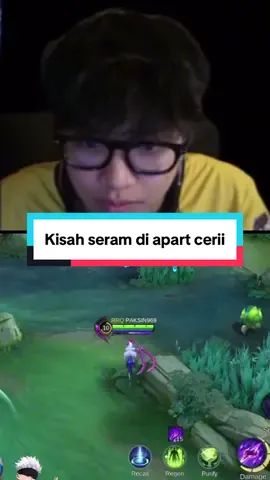 Serem amat apart nya cerii guys. Btw sempet viral kah?#NEXTJagoanMabar #MLBBNEXT2025 #aeron #aeronshikii #ceritahoror 