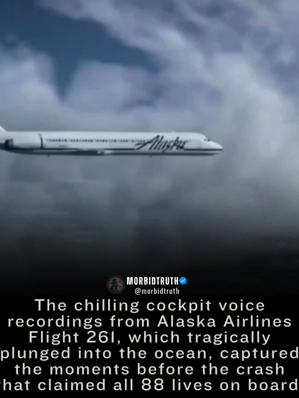 Alaska Airlines Flight 261 was a McDonnell Douglas MD-83 traveling from Puerto Vallarta, Mexico, to Seattle, Washington, with a stop in San Francisco, when it suffered a catastrophic mechanical failure on January 31, 2000. The aircraft’s horizontal stabilizer jackscrew assembly, which controls the plane’s pitch, failed due to inadequate lubrication and excessive wear. Despite the pilots’ desperate efforts—recorded in chilling cockpit voice tapes—the plane became uncontrollable and nose-dived into the Pacific Ocean off the California coast, killing all 88 passengers and crew. The crash led to major safety investigations and stricter maintenance protocols for airline fleets.