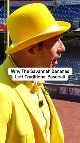 It’s better to disrupt yourself before someone else does.  When we were in a league and played traditional baseball we were selling out every game and the business model was great. But we saw fans were leaving early and we saw that there were still parts of the game that were too slow, too long and too boring.  So we made the leap to Banana Ball. There were no fans telling us this was the right move. We didn’t do any surveys. But we believed that a faster more entertaining game would be best for fans. So we went for it. It was messy in the beginning as we tried to figure out the rules of the game and make it work. But you have to get through the messy to get to the great. Each show got better and we kept experimenting with new teams and new venues.  Now we are disrupting ourselves again to stop playing exhibition games and launch the Banana Ball Championship League.  This is certainly not what fans expected as we get compared to the Harlem Globetrotters. But again, we believed that competitive Banana Ball will be an even better experience for fans...so we will make the leap again. 