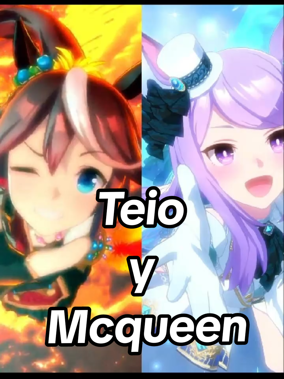 el origen de estos Outfits de Teio y McQueen en Umamusume  #Umamusume #umapyoi #tokaiteio #mejiromcqueen #alternativefive 