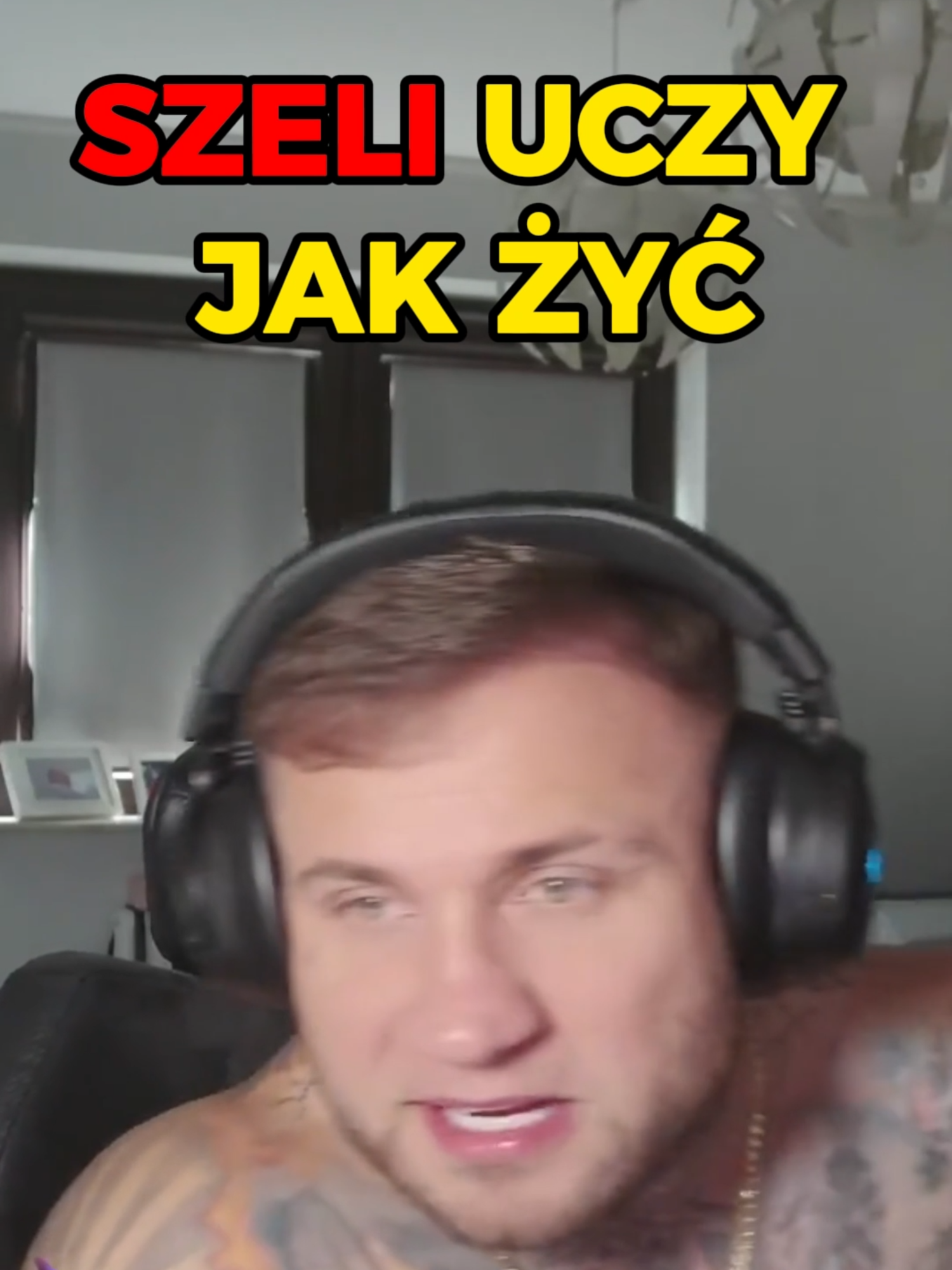 SZELIGA MÓWI JAK ŻYĆ? #szeliga #szeli #szelioficjalnie #życie  SZELI MA RACJE? Napisz w komentarzu  SPRAWDŹ CAŁY FILM! https://youtu.be/sF_e_THktAY FILMY ZAWSZE O 16!   Zapraszam do subskrybowania i zostawienia lajka!  Podsyłajcie swoje klipy na shotyesportowe@gmail.com   Linki do streamerów użytych w tym filmie: https://www.twitch.tv/szelioficjalnie   #szeli  #hypercs  #tudson  #kacpersky  #qlocuu  #angelkacs  #szeliga  #szelioficjalnie  #izakcs  #streamerzy  #polskascena  #esportoweshoty