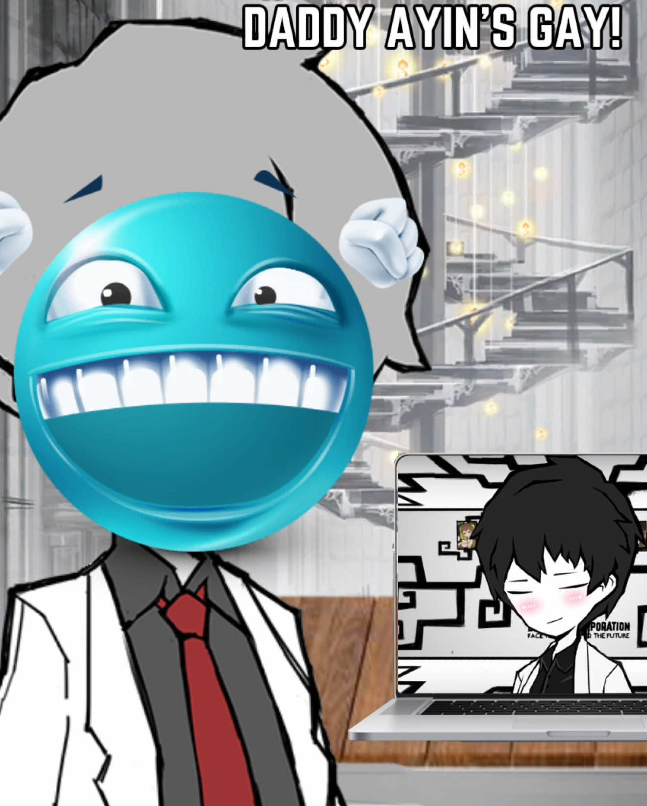 hokma wasn’t supposed to stumble across this video… #lobotomycorporation #libraryofruina #limbuscompany #hokmalobotomycorporation #bongyfaust 