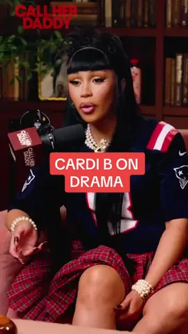 The drama follows @Cardi B 