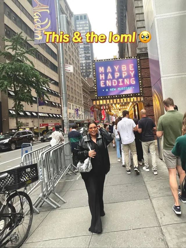 ✨ “We booked Maybe Happy Ending @maybehappyendingbway just a week before the Tonys… and after seeing it at the Belasco, it’s crystal clear why they won. I’ve seen about 6–7 Broadway shows, and this one has easily become my favorite. The end had me bawling!! Darren Criss’s (@Darren Criss) physicality on stage as a robot was incredible — such a thoughtful, layered performance. And we’ve been completely mesmerized by Dez Duran’s voice ever since… the cast album has been on repeat nonstop in our home, and the show has truly stayed with us.  Meeting Helen Shen at the stage door was such a lovely surprise. We’re already planning our next Broadway trip. Going back to see @@Tom Feltonin Harry Potter and the Cursed Child next year, and honestly, we’re pretty sure Maybe Happy Ending will be a repeat for us too. If you’re in NYC, don’t miss this one. It’s heartfelt, whimsical, and absolutely unforgettable. 🌌” ✨ ##MaybeHappyEnding##BroadwayMusical##BroadwayTikTok