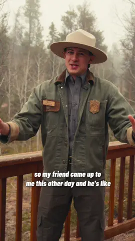 Park ranger Jeff is back with another joke 🗺️ 😜 #bigfoot #jokeswithjeff #dadjokes 
