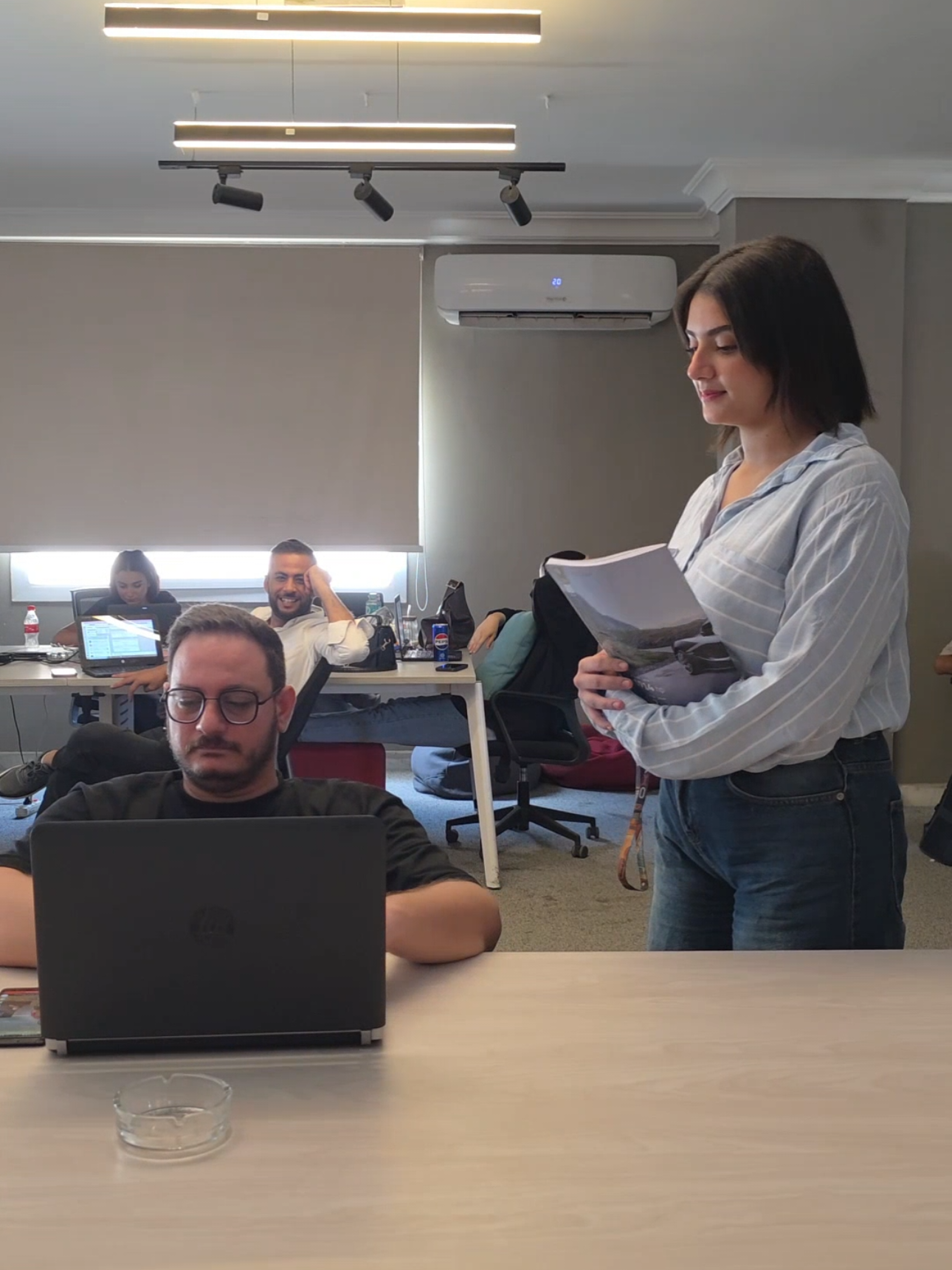 POV: Your work with a Gen Z 😆 #EgyptBestProperties #Realestate #OfficeLife #viraltiktok #funny