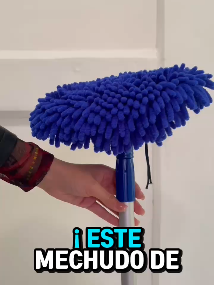 Trapeador De Microfibra Expandible Giratorio / Premium /1 Pz 💯 #limpieza #tiktok #viralvideos #ofertas #tiktokshop
