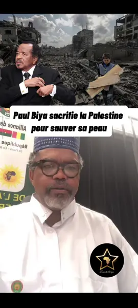 Paul Biya sacrifie la Palestine pour sauver sa peau #franklinnyamsi #cameroun #palestine #israel #biya 