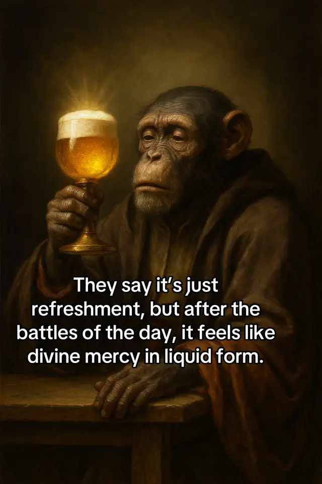 Even the tired are granted small heavens. #monkeytrend #philosophy #fyp 