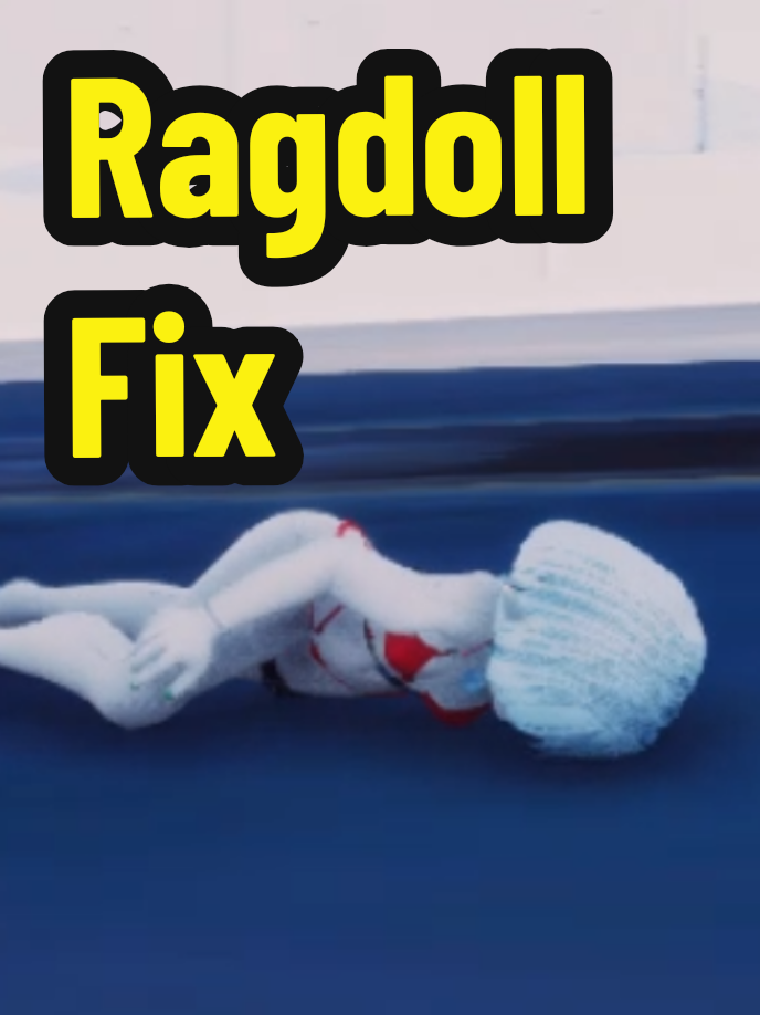 Ragdoll não está mais atravessando o chão! era um problema frequente bater em um lugar muito rapidamente e atravessar o chão o que estava me deixando louco kskskk #indiegames #ragdoll 