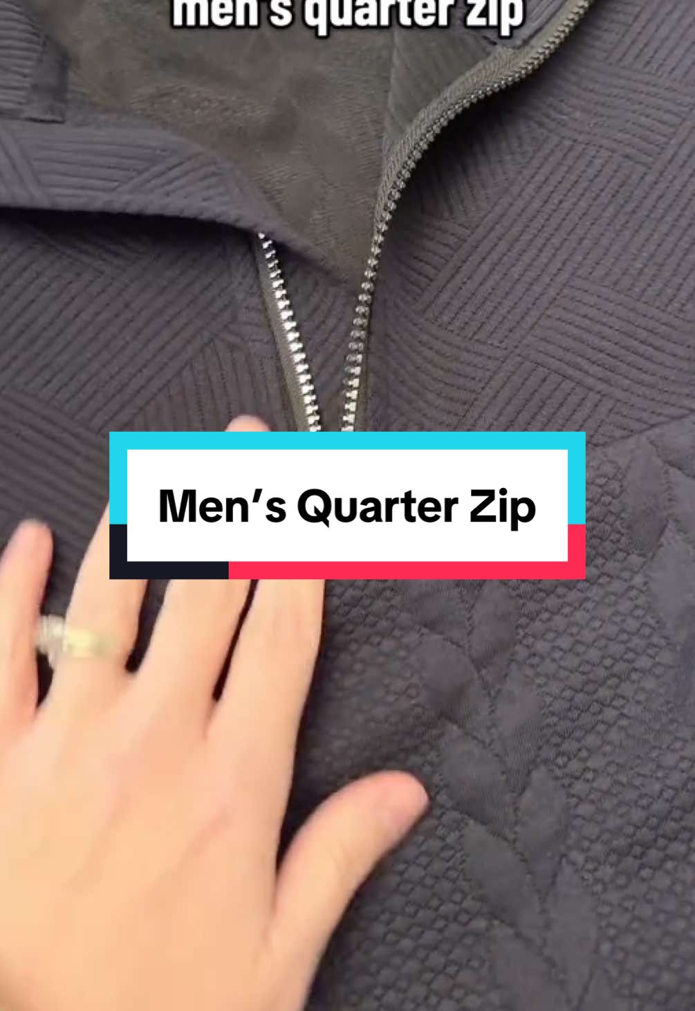 Love the pattern on this mens quarter zip ❤️ #mens #mensfashion #fall #tiktokshoprestock #fallfashion 