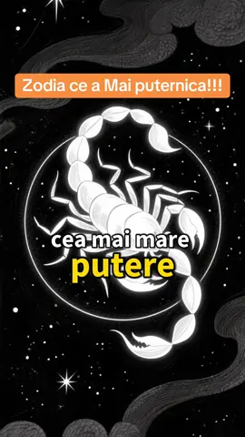 De ce zodia scorpion este ce a Mai puternica?#horoscop #zodiac #scorpion🦂 #astrologie 